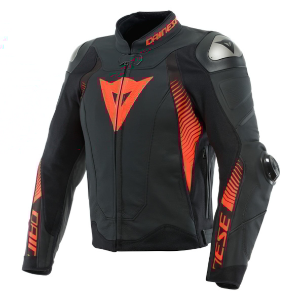 DAINESE Super Speed 4 Noir-Fluo Rouge