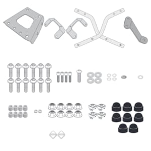 Motorspecifieke bevestigingen GIVI SR - Topkofferhouder Monolock SR8963B