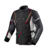 REV'IT! Horizon 3 H2O Jacket Zwart - Rood