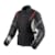 Women's textile motorcycle jacket REV'IT! Horizon 3 H2O Lady Black - Red