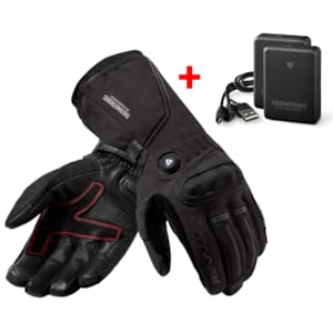 Verwarmde handschoenen REV'IT! Liberty H2O kit Zwart