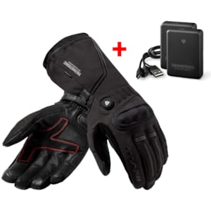 Heated gloves REV'IT! Liberty H2O Lady kit Black