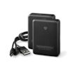 REV'IT! Jeu de batteries Freedom/Liberty Noir