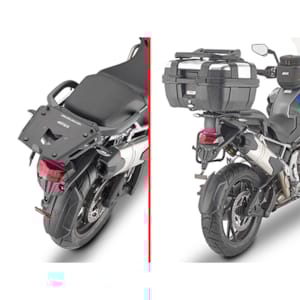 Fixations spécifiques pour votre moto GIVI SRA- Support topcase monokey en aluminium SRA6422