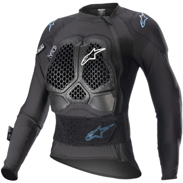 ALPINESTARS Protectorjas Stella Bionic Action V2 Zwart-Cyaan