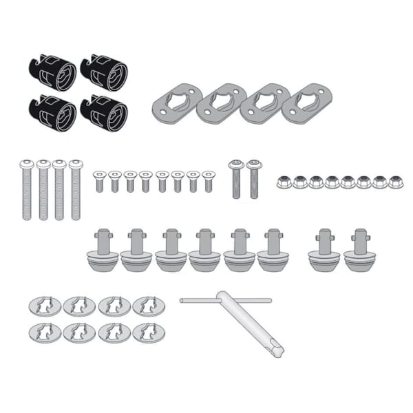 GIVI Rapid release kits 12RKIT