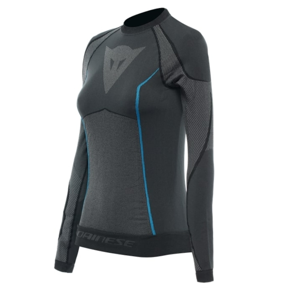 DAINESE Dry LS Lady Zwart-Blauw