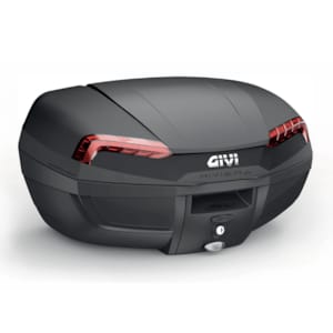 Top boxes and side GIVI E46 Riviera Monolock Case red reflectors