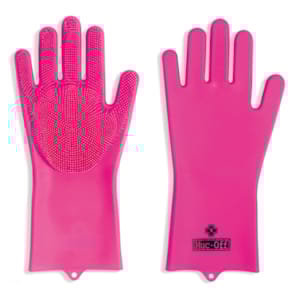 Borstels, sponzen, doeken MUC-OFF Scrubber handschoenen Roze