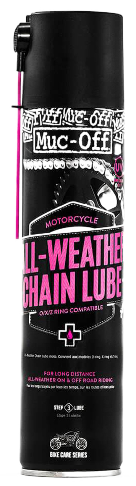 Ketting smeermiddelen MUC-OFF All-Weather kettingspray 400ml