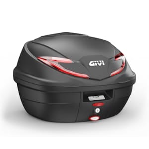 Topkoffers en zijkoffers GIVI B360N2 Monolock Topkoffer rode reflectoren