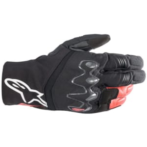 Tussenseizoen handschoenen ALPINESTARS Hyde XT Drystar XF Gloves Zwart-Helder Rood