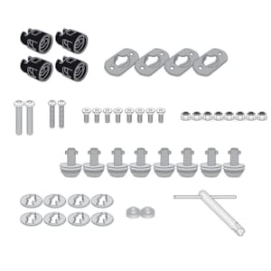 Kit de conversion pour PLO_ et PLOS_ GIVI Rapid release kits 10RKIT