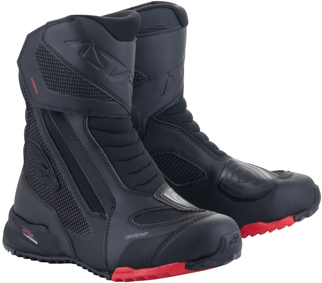 Touring motorlaarzen heren ALPINESTARS RT-7 Drystar Zwart-Rood