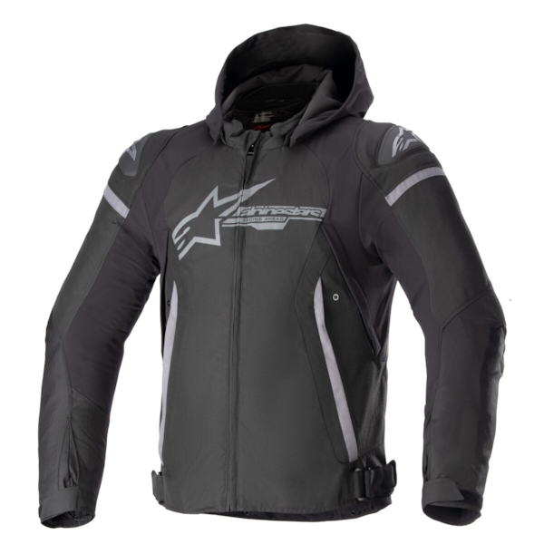 ALPINESTARS Zaca Waterproof Jacket Zwart-Donker Grijs
