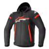 ALPINESTARS Zaca Waterproof Jacket Noir-Rouge Vif-Blanc