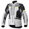 ALPINESTARS Bogotá Pro Drystar Jacket Gris Ice-Gris Foncé-Jaune Fluo