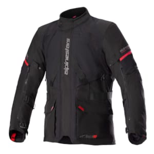 Men's textile motorcycle jacket ALPINESTARS Monteira Drystar XF Black-Bright Red