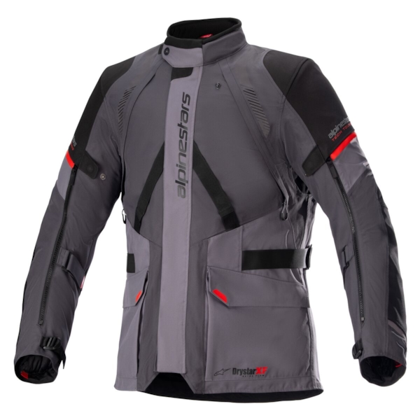 ALPINESTARS Monteira Drystar XF Jacket Donker Grijs-Tar Grijs-Helder Rood