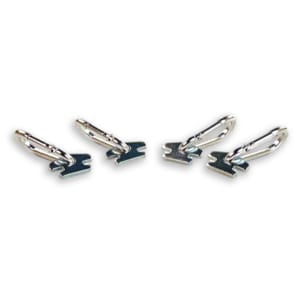 Fixing rail ACEBIKES Railset belthooks 4 pieces