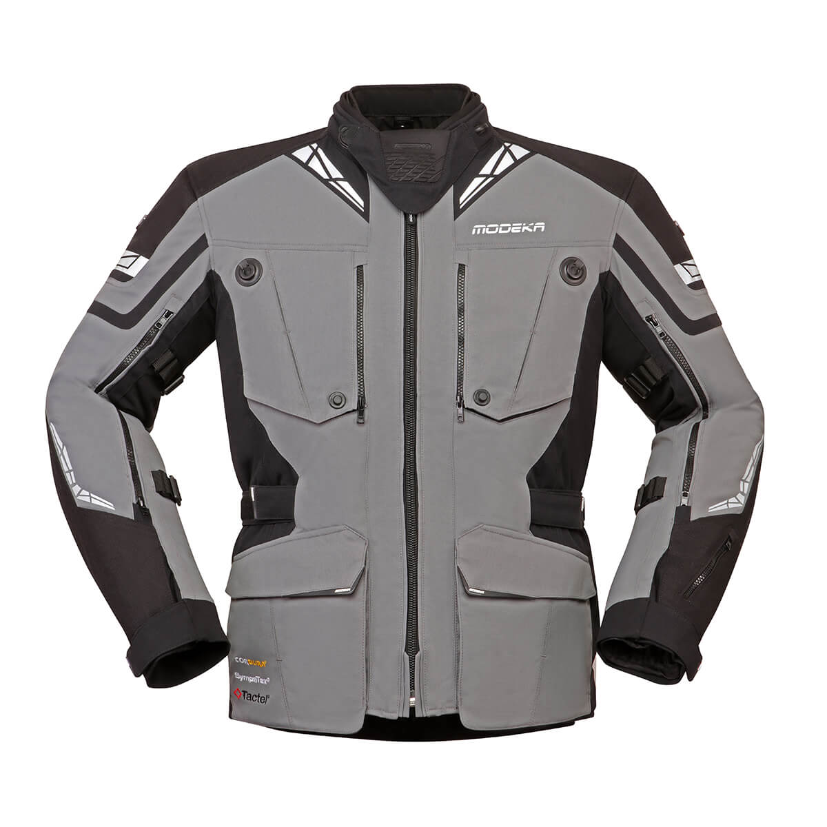 MODEKA Panamericana II Jacket Grijs-Zwart