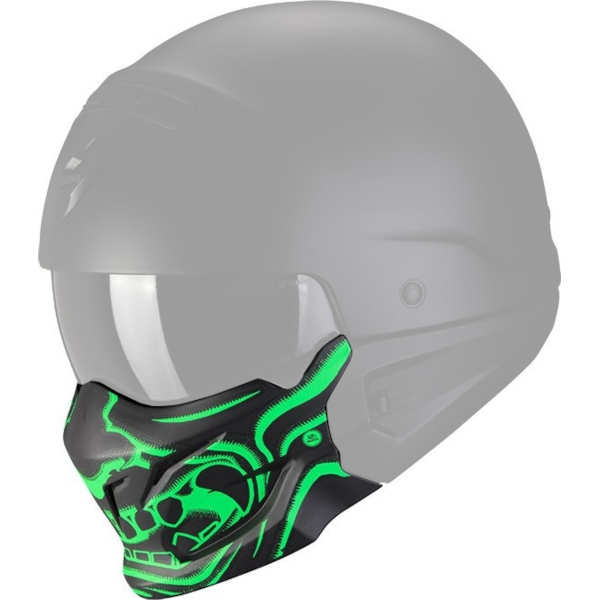 SCORPION EXO-Combat Evo Mask Matt Green-Black