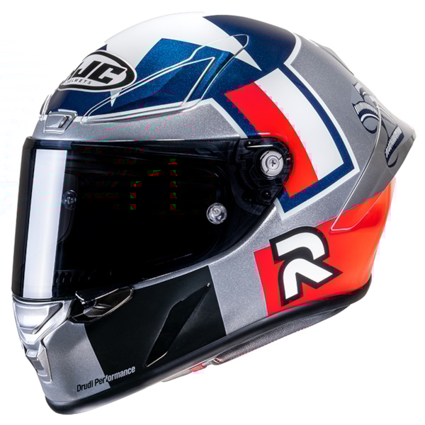 HJC RPHA-1 Ben Spies Zilver - Blauw - Rood