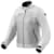 Doorwaai motorjas en hoodie dames REV'IT! Eclipse 2 Lady jacket Zilver
