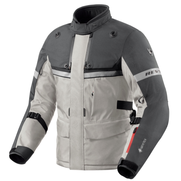 REV'IT! Poseidon 3 GTX jacket Zilver - Antraciet