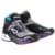Women's motorcycle shoes ALPINESTARS CR-X Drystar Black-Grey-Plum-Teal