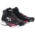 Chaussures moto femmes ALPINESTARS CR-X Women's Drystar Shoes Noir-Blanc-Rose Diva
