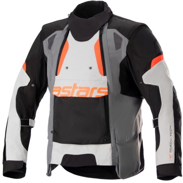 ALPINESTARS Halo Drystar Jacket Dark Grey-Ice Grey-Black