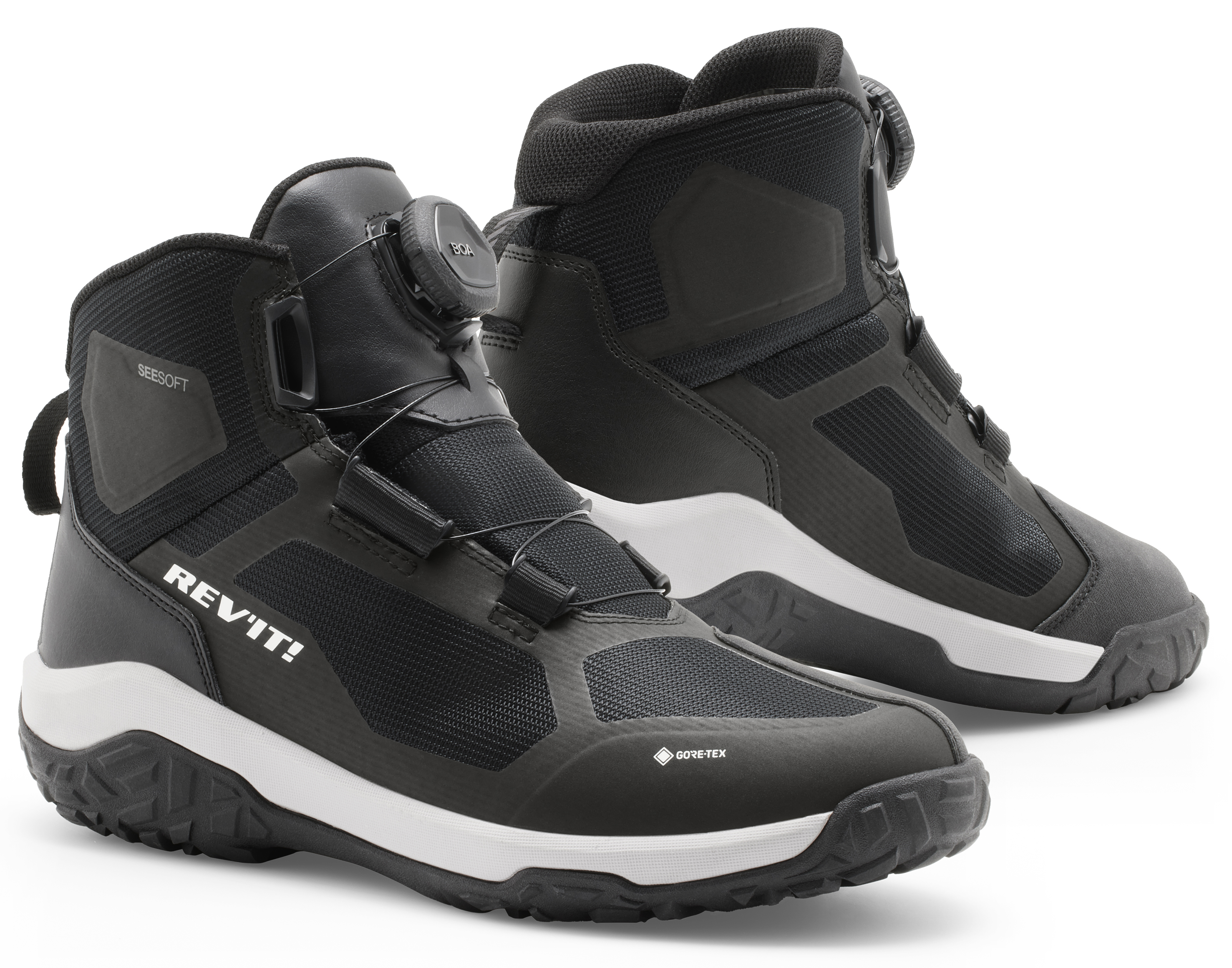 Gore-Tex® motorlaarzen en -schoenen heren REV'IT! Breccia GTX Zwart