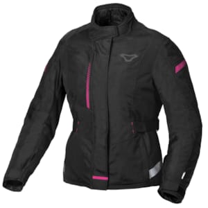 Textiel motorjas dames MACNA Nivala Zwart - Roze