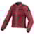 Women's summer motorcycle jacket and hoodie MACNA Velotura Lady Dark red
