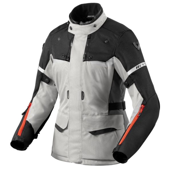REV'IT! Outback 4 H2O Lady jacket Silver - Black