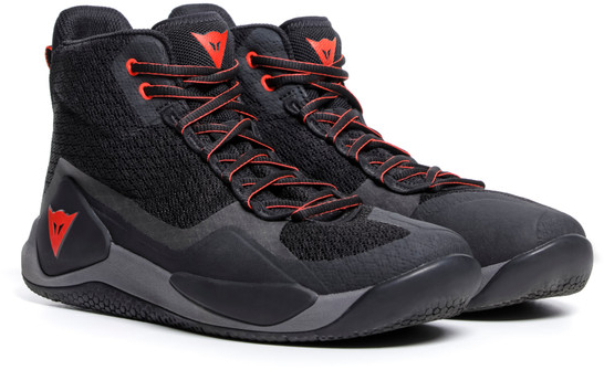 Men's motorcycle shoes DAINESE Atipica Air 2 Black-Fluo Red