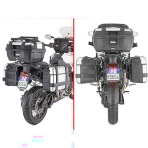 Motorcycle-specific mounts GIVI PLO_MK - Side case holders PLO6423MK