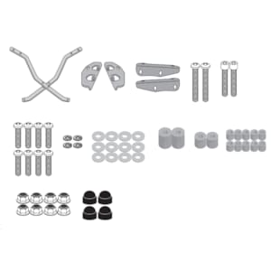 Fixations spécifiques pour votre moto GIVI FZ - Support topcase Monolock ou Monokey 4131FZ