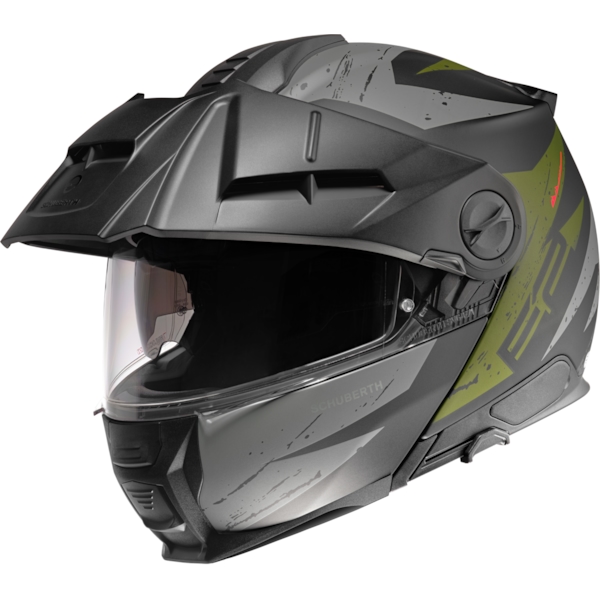 SCHUBERTH E2 Explorer Mat zwart - Groen