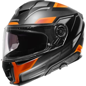 Casque intégral SCHUBERTH S3 Storm Noir - Orange