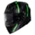 Casque intégral IXS217 2.0 Mat Noir - Vert fluo