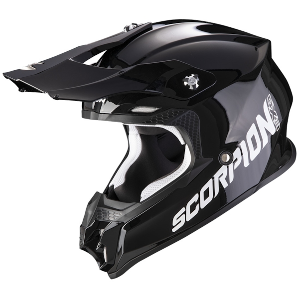 SCORPION VX-16 Evo Air Solid Black-White