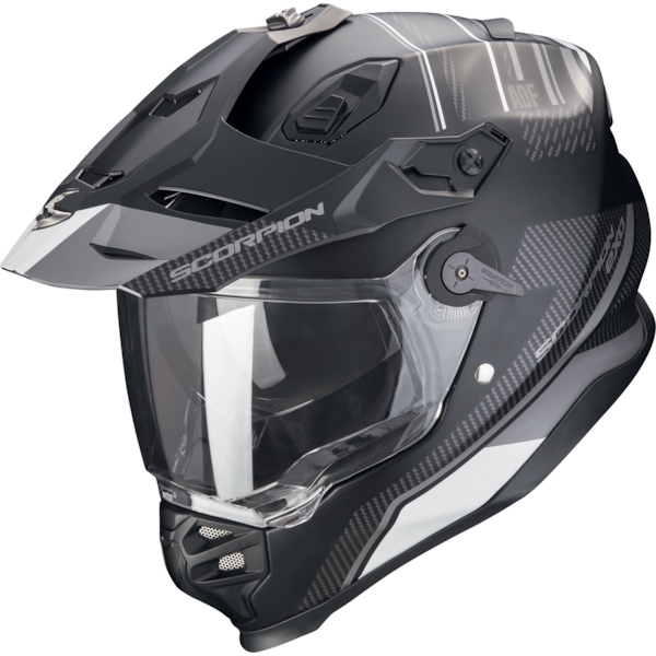 SCORPION ADF-9000 Air Desert Matt Black-Silver