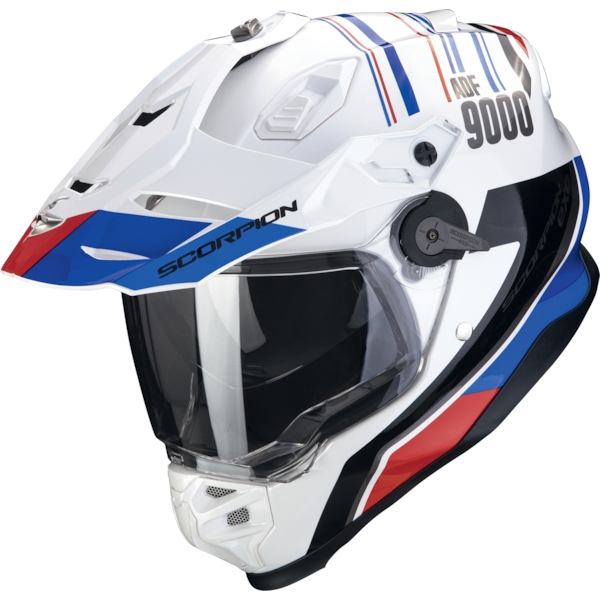 SCORPION ADF-9000 Air Desert Wit-Blauw-Rood