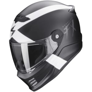Casque intégral SCORPION Covert FX Gallus Mat Noir-Blanc