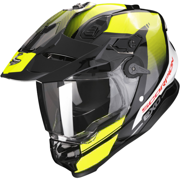 SCORPION ADF-9000 Air Trail Black-Neon Yellow