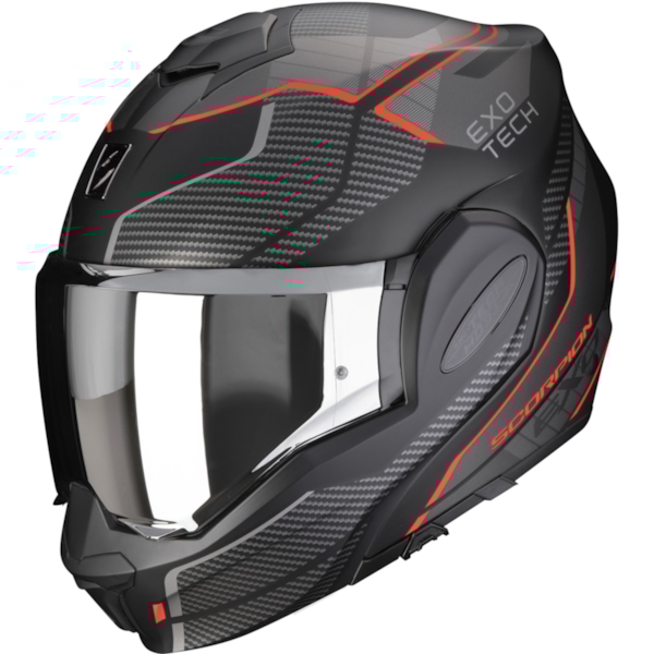 SCORPION EXO-Tech Evo Animo Matt Black-Red