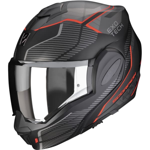 SCORPION EXO-Tech Evo Animo Matt Black-Red