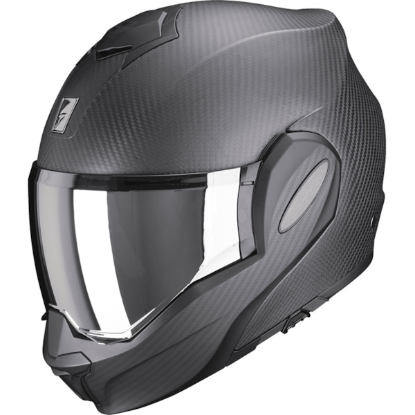 SCORPION EXO-Tech Evo Carbon Solid Mat Zwart